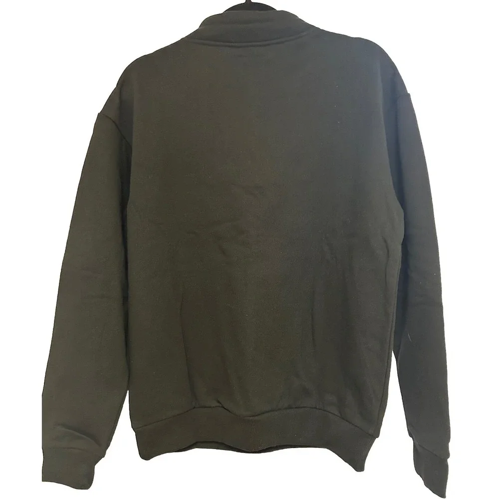 RawGear Pullover Jacket With Quarter Zip Size SMALL Model‎ #RG518 NWOT BLACK - Picture 2 of 6